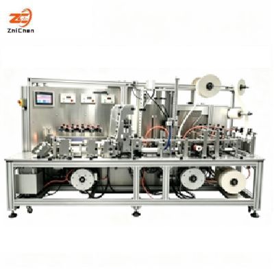 Wet gel ECG electrode machine